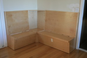 Corner Bench Breakfast Nook Maple