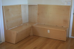 Corner Bench Breakfast Nook Maple