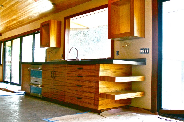 Kitchen Teak with Polished Concrete (1)