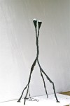 2B lamp warm Bronze Platinum Blue Green Patina 6ft H (1)